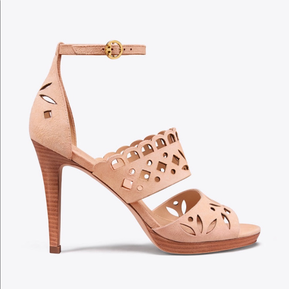 Offers Welcome!! NWT Tory Burch May 105mm Sandal -  Beige/Pink